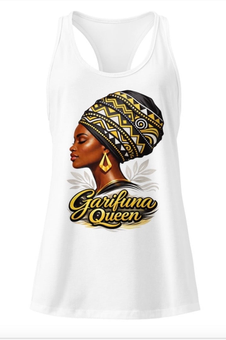 Garifuna Queen Culture Series Tank Top – Women’s Empowerment Apparel