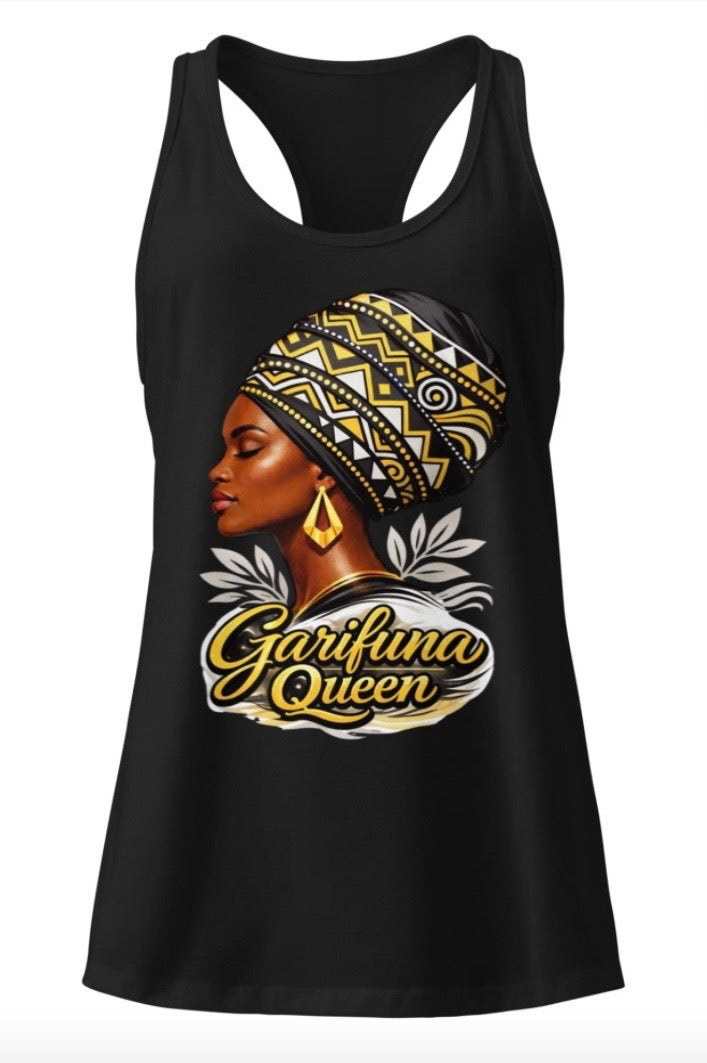 Garifuna Queen Culture Series Tank Top – Women’s Empowerment Apparel
