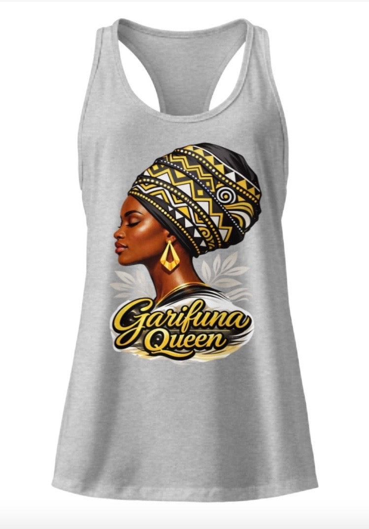 Garifuna Queen Culture Series Tank Top – Women’s Empowerment Apparel